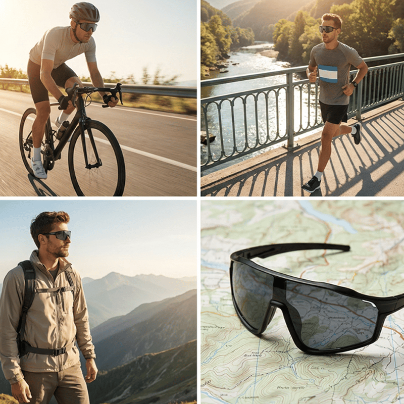 Photochromic Outdoor Sports Glasses