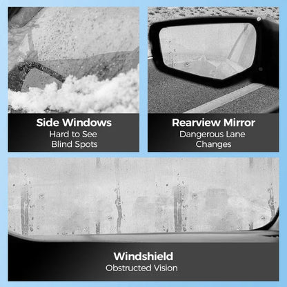 🔥HOT SALE🔥🌫️🚗 Anti-Fog Glass Coating Wiper – Easy Swipe-On Treatment for Car Windows, Mirrors & Visors