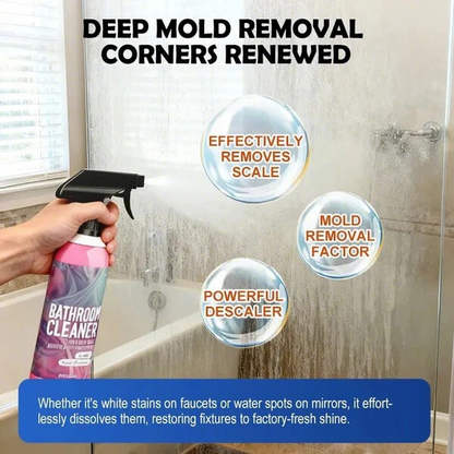 ✨✨ Bathroom Cleaner: Sparkle in Seconds, No Harsh Fume