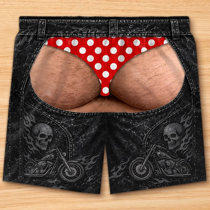 Custom Funny Patriotic Casual Shorts - Personalized Birthday Gifts For Husband, Son, Grandson, Brother, Grandpa, Dad, Yourself - Keep Cool And Ride On