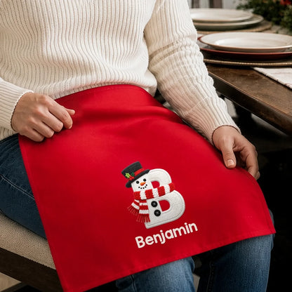 Custom Cotton Napkin - Personalized Christmas Birthday Gifts For Mom, Dad, Brother, Sister - Sweet Holiday Magic Starts Here