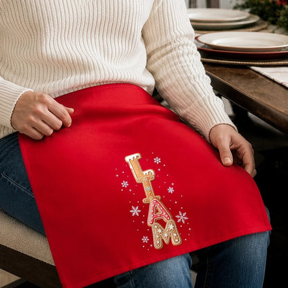 Custom Cotton Napkin - Personalized Christmas Birthday Gifts For Mom, Dad, Brother, Sister - Let The Holiday Magic Begin