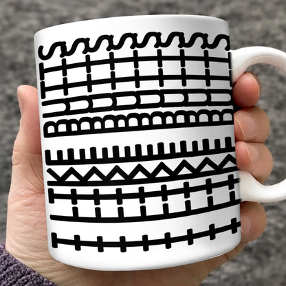 Hidden Message Mug - Funny Christmas Gift For Him, Coworkers, Boss, White Elephant Gift - Holiday Shenanigans Begin
