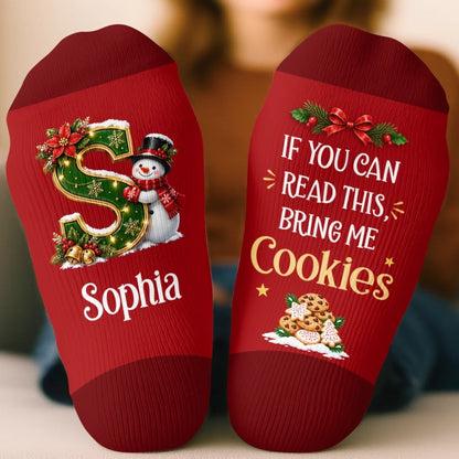 Custom Crew Socks - Personalized Christmas Birthday Gifts For Mom, Dad, Brother, Sister - Cozy Vibes All Season