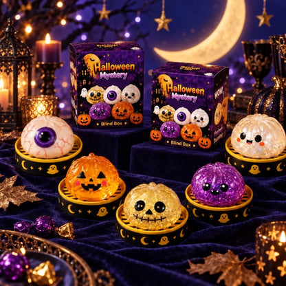 Halloween Dumpling Squishy Blind Box - Halloween Birthday Gifts For Mom, Dad, Brother, Sister, Kids - Glow Up Your Squish