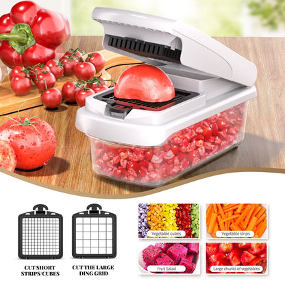 🔥Household Multi-function Vegetable Chopper Kitchen 15-in-one
