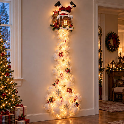🎄 Christmas Magic Trail Wall Light — A Magical Christmas Scene on Your Wall ✨
