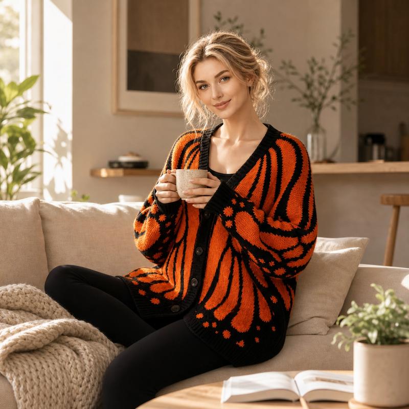 Monarch Butterfly Cardigan