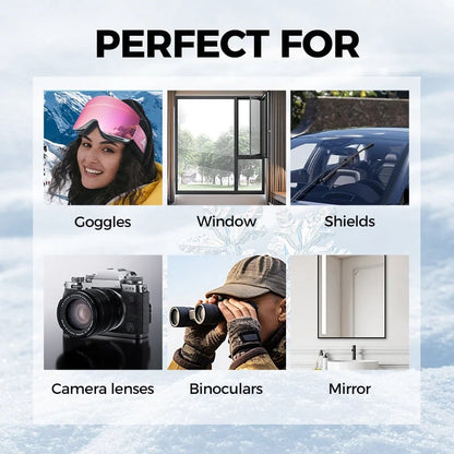 🔥HOT SALE🔥🌫️🚗 Anti-Fog Glass Coating Wiper – Easy Swipe-On Treatment for Car Windows, Mirrors & Visors
