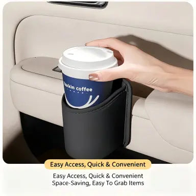 🚗💢 Extra-Large Clip-On Car Cup Holder & Door Organizer