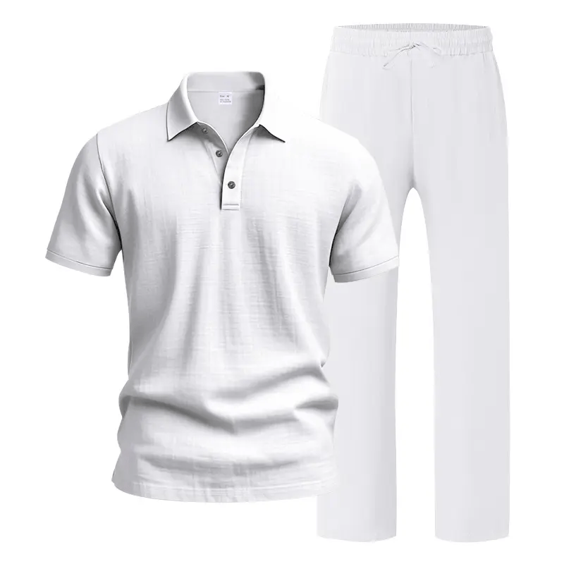 🌴Men's Linen Beach Two Piece Set