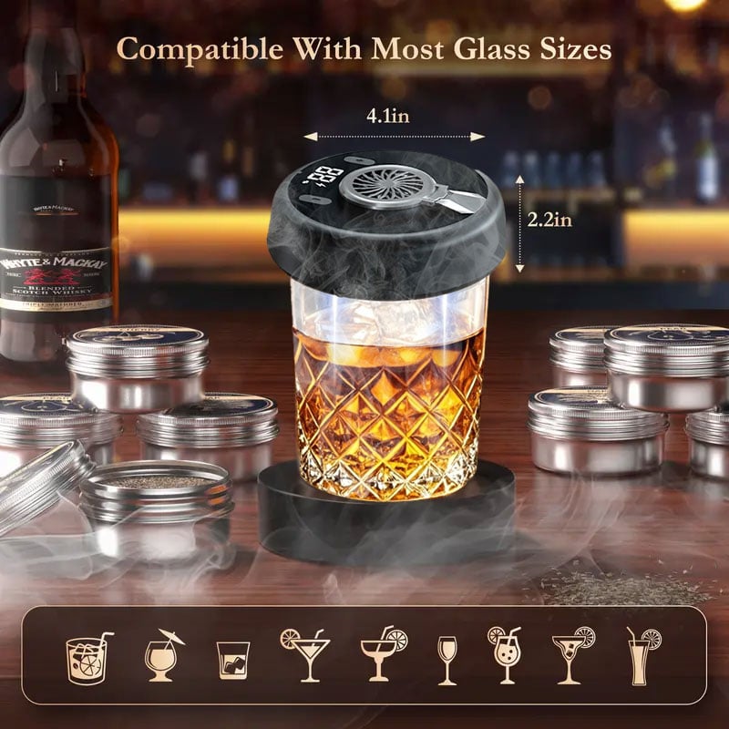 🎁Hot Sale Promotion 39% OFF🔥Luxury Electric Whiskey Smoker Kit