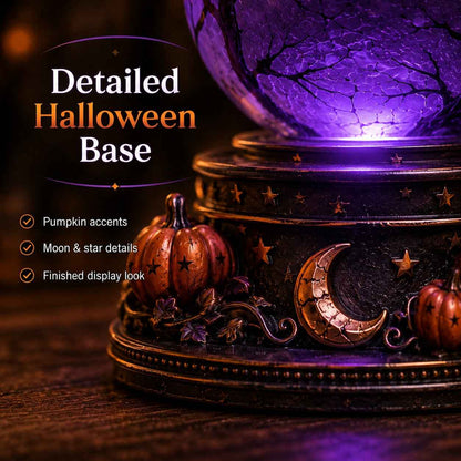 🔥 Today 49% OFF-👻 Halloween Crystal Ball Lamp🔮 The Perfect Halloween Decoration🎃