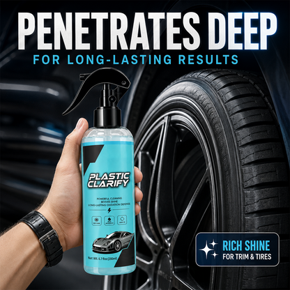Car Plastic Trim Restorer Spray for Faded Surfaces🔥