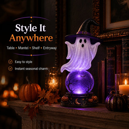 🔥 Today 49% OFF-👻 Halloween Crystal Ball Lamp🔮 The Perfect Halloween Decoration🎃