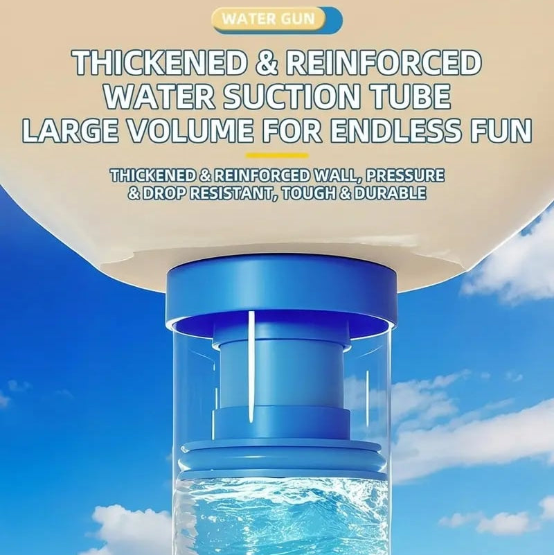 🔥360° Rotary Firework Water Blasters - Rapid-Fill Pump Action Pool Cannons for Summer Outdoor Games (Ages 3+)