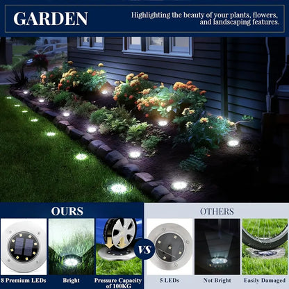 ✨Solar Lights for Outside,12 Pack Solar Lights Outdoor Waterproof