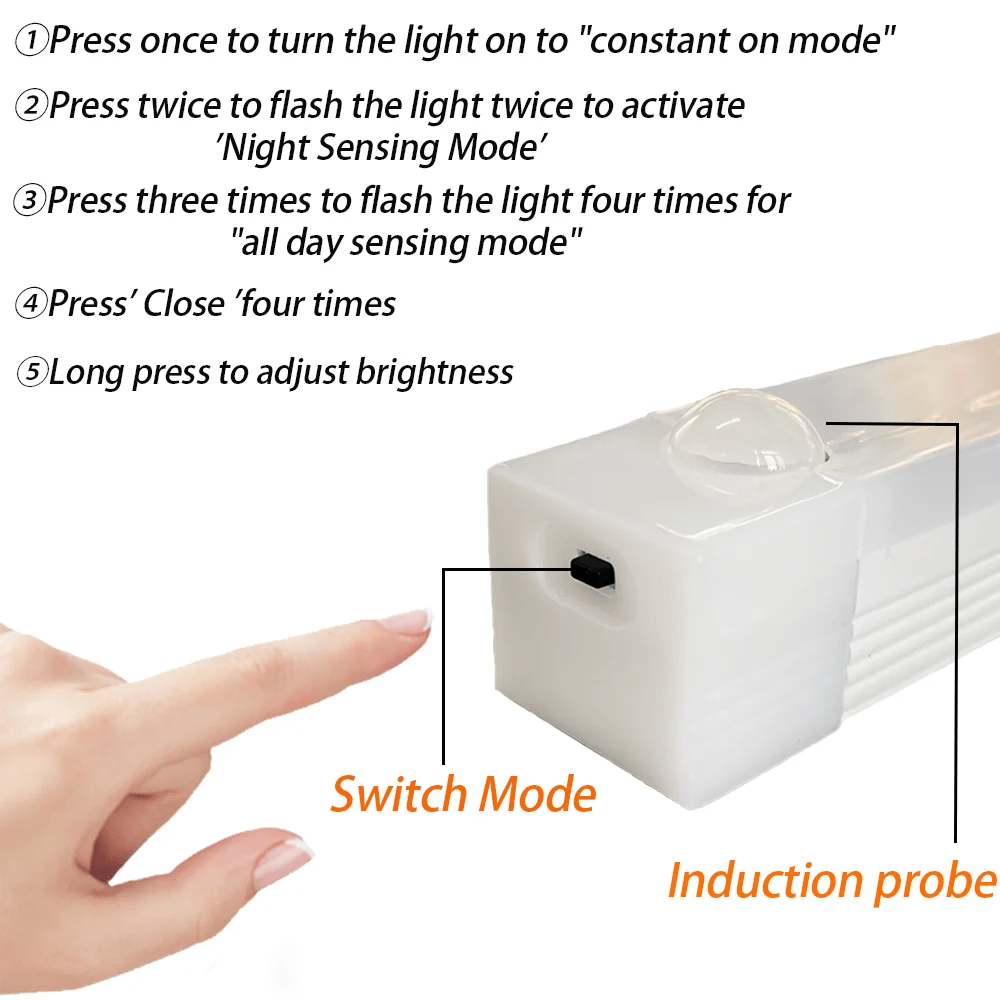 🔥Last Day 50% OFF💡Punch-free Smart Sensor Magnetic Rechargeable LED Lights
