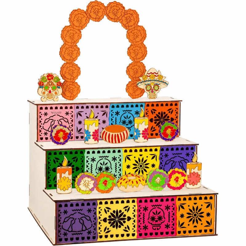 Day of the Dead-DIY Wooden Altar Display