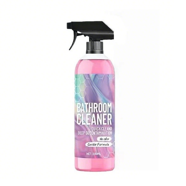 ✨✨ Bathroom Cleaner: Sparkle in Seconds, No Harsh Fume