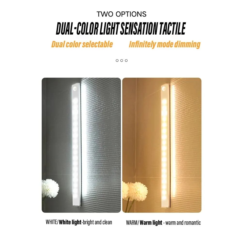 🔥Last Day 50% OFF💡Punch-free Smart Sensor Magnetic Rechargeable LED Lights