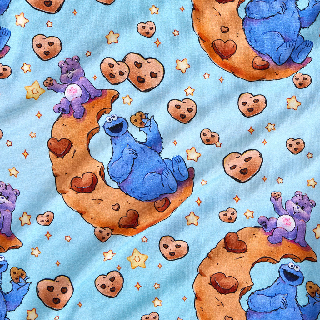 Care Bears™ Share Bear & Cookie Monster Swaddle Beanie Set
