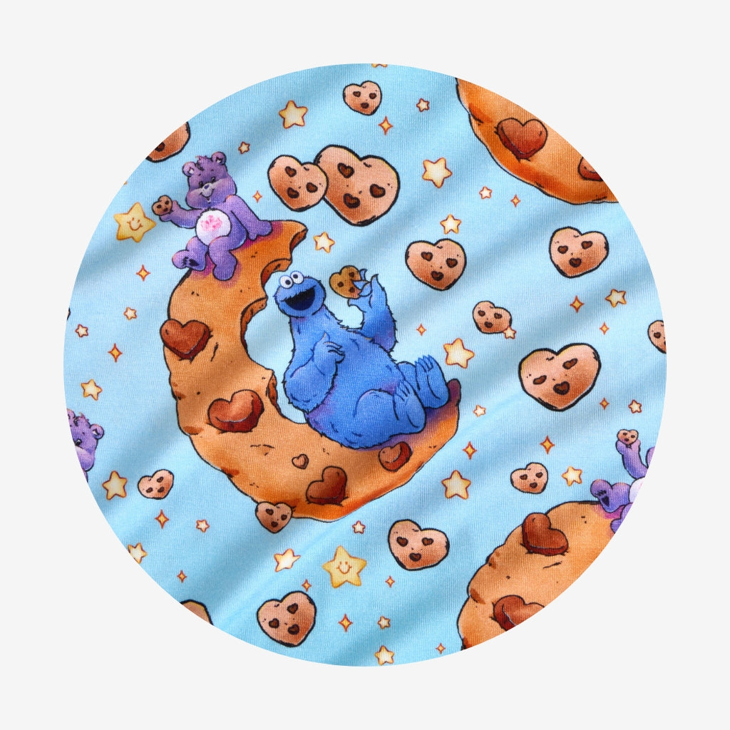 Care Bears™ Share Bear & Cookie Monster Swaddle Beanie Set