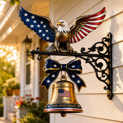 🔔 🔔 The Eagle Bell Every Proud American Home Deserves - Honor America’s 250th Anniversary with a Classic Porch Bell