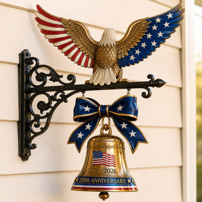 🔔 🔔 The Eagle Bell Every Proud American Home Deserves - Honor America’s 250th Anniversary with a Classic Porch Bell