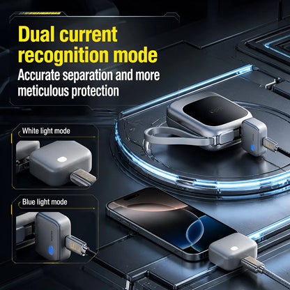 Smart Auto-Disconnect USB Charging Cable: Anti-Overcharge Protection