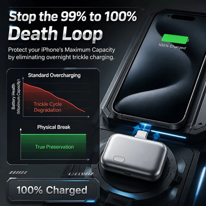 Smart Auto-Disconnect USB Charging Cable: Anti-Overcharge Protection