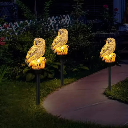 🔥🔥 Holiday Special  50% OFF 🔥 Waterproof Solar Owl Light