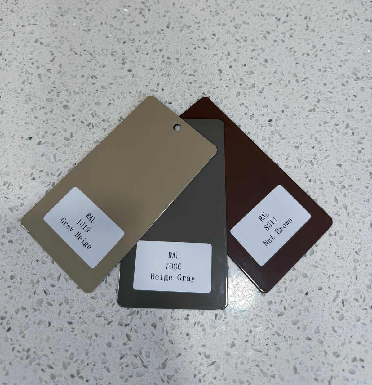 Color Card Samples