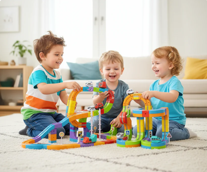 Magic Track Train Set