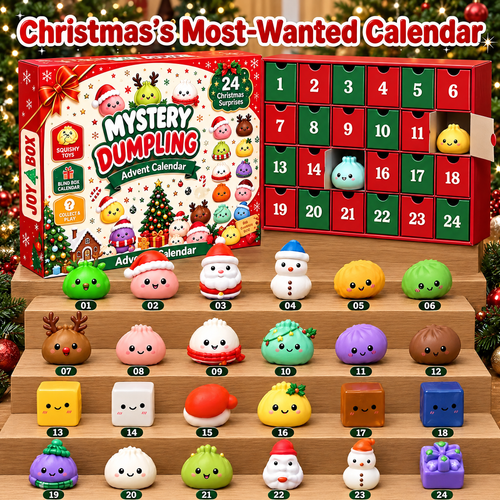 2026 Dumpling Squishy Advent Calendar