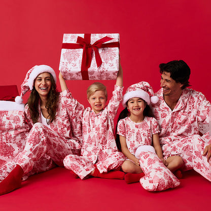 Father Christmas Kids Flannelette Poshmas Hat
