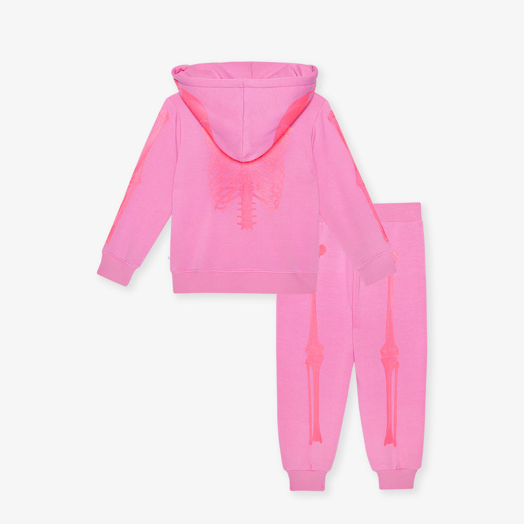 Posh Skelly Fleece Hoodie Jogger Set
