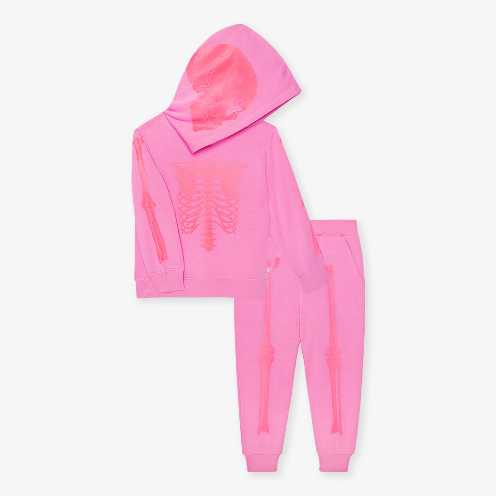 Posh Skelly Fleece Hoodie Jogger Set