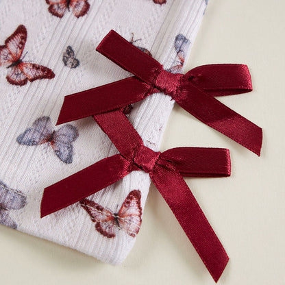 Joan Pointelle Bow Leggings
