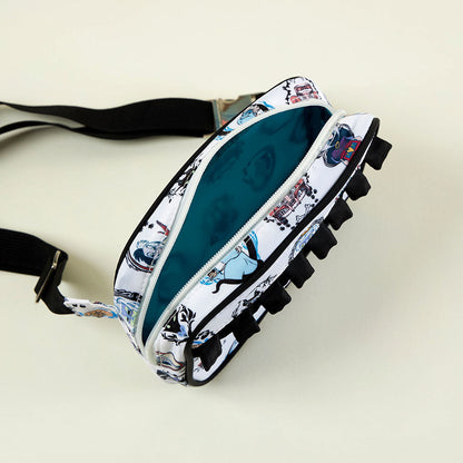 Disney Villain Portraits Women's Ruffled Fanny Pack