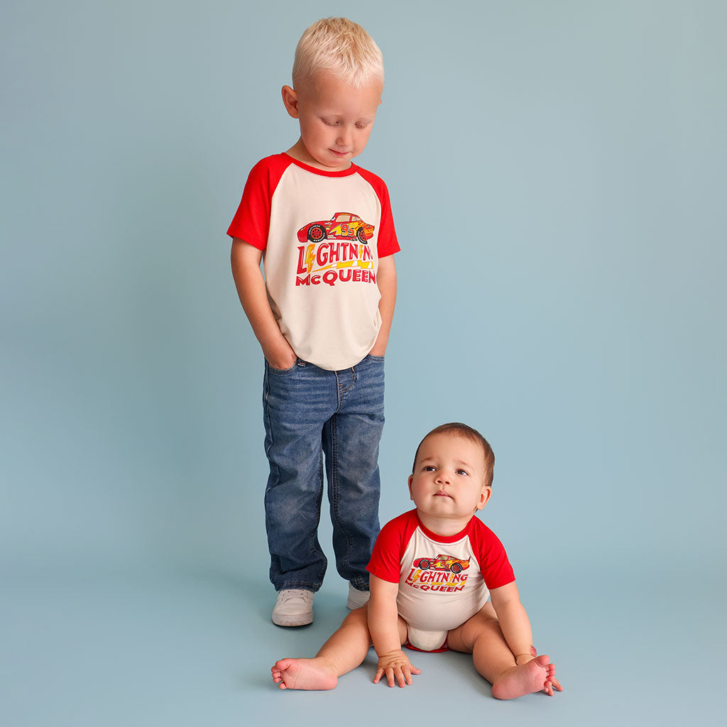 Disney I Am Speed Raglan Tee