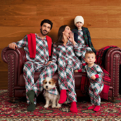 Portia Plaid Men's Luxe Pajama Pant Set
