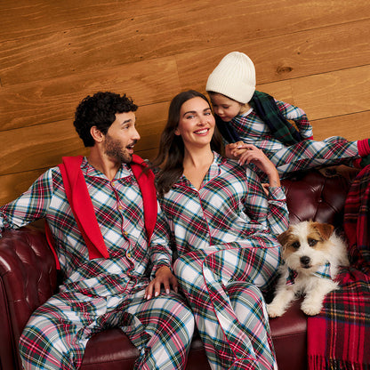 Portia Plaid Women's Luxe Pajama Pant Set