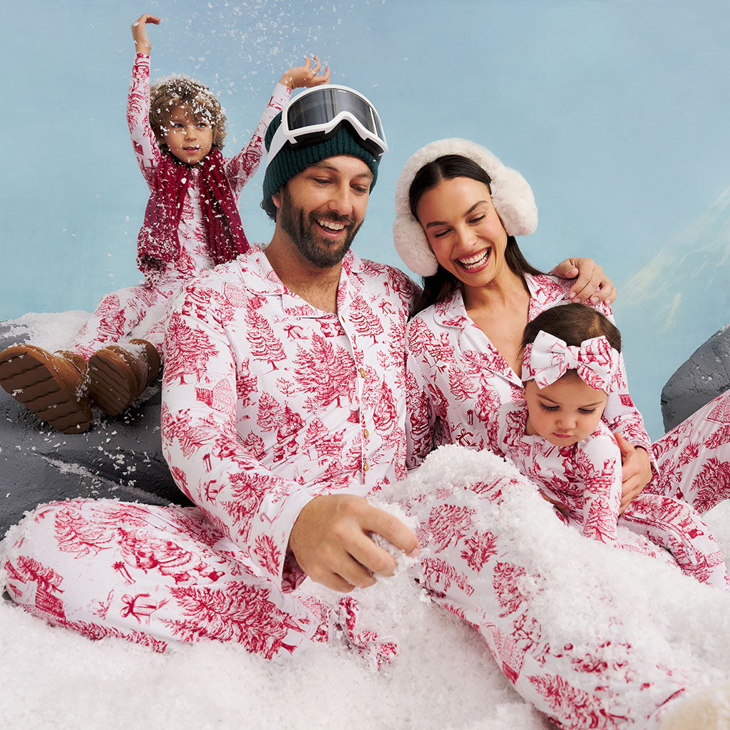 Father Christmas Men's Luxe Pajama Pant Set