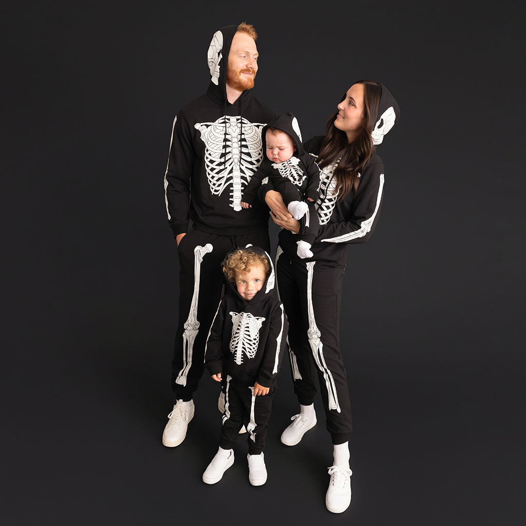 Classic Skelly Men's Fleece Hoodie Jogger Set