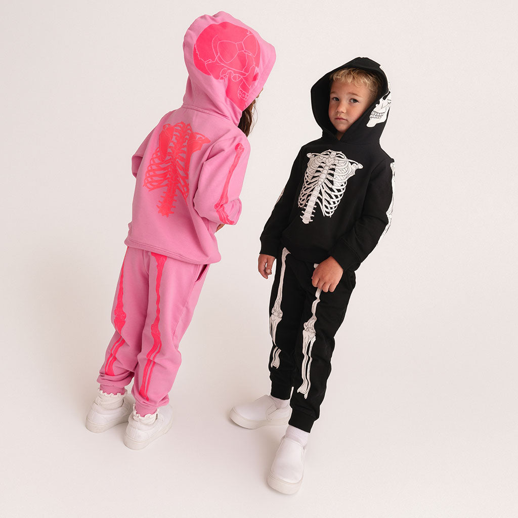 Classic Skelly Fleece Hoodie Jogger Set