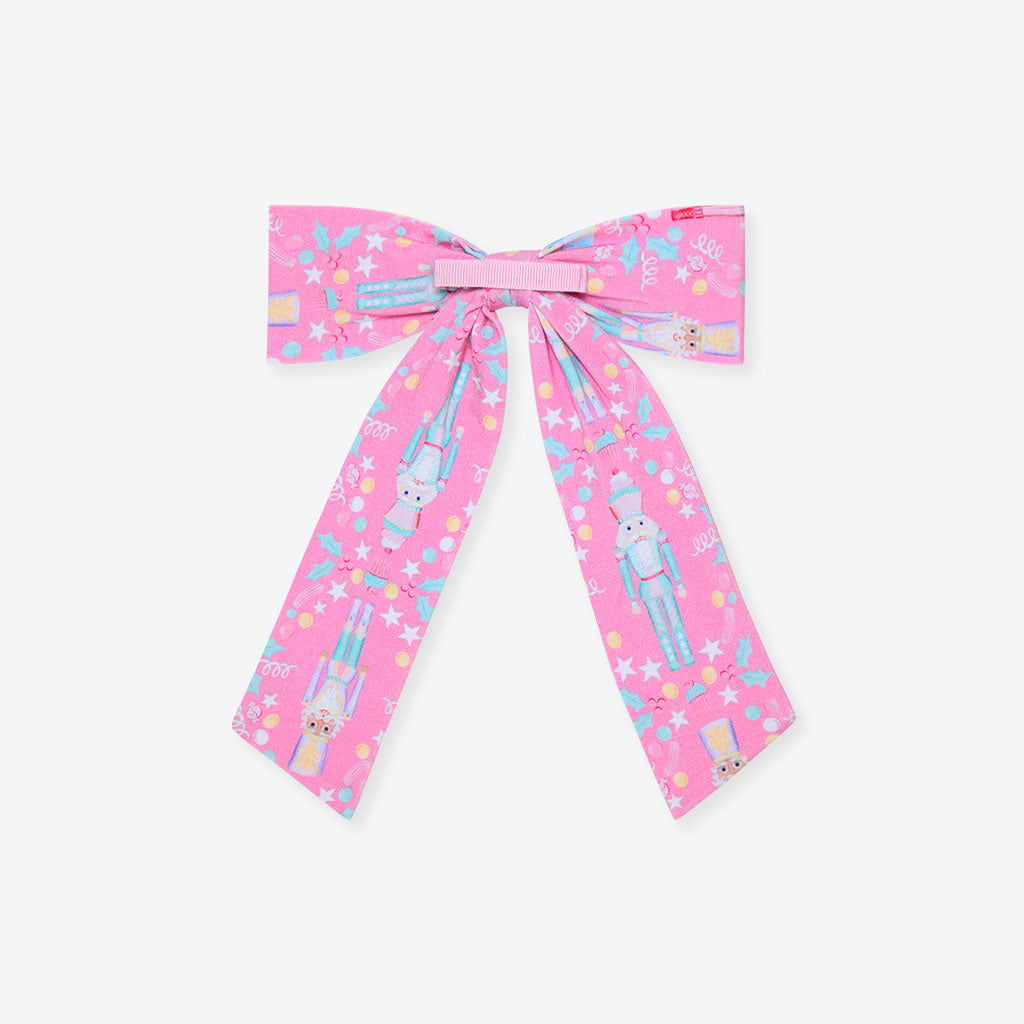 Nutcracker Suite Luxe Bow Hair Clip