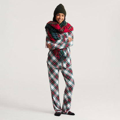 Portia Plaid Women's Luxe Pajama Pant Set