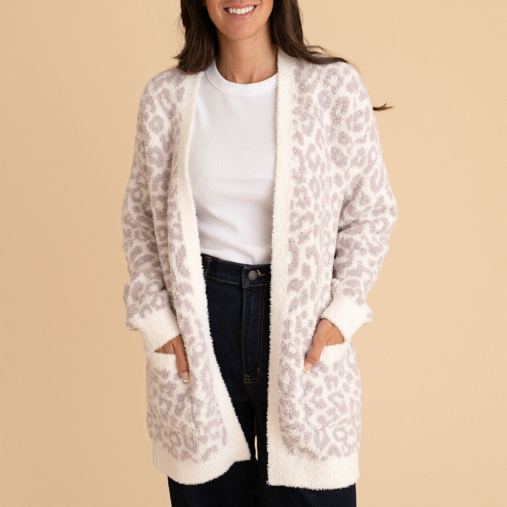 Laurel Leopard Women's Cuddle Cardigan