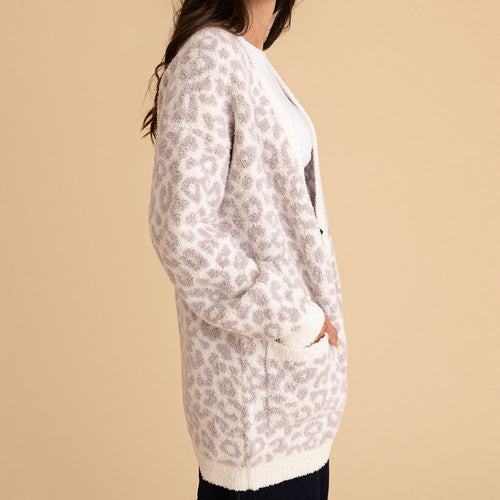 Laurel Leopard Women's Cuddle Cardigan